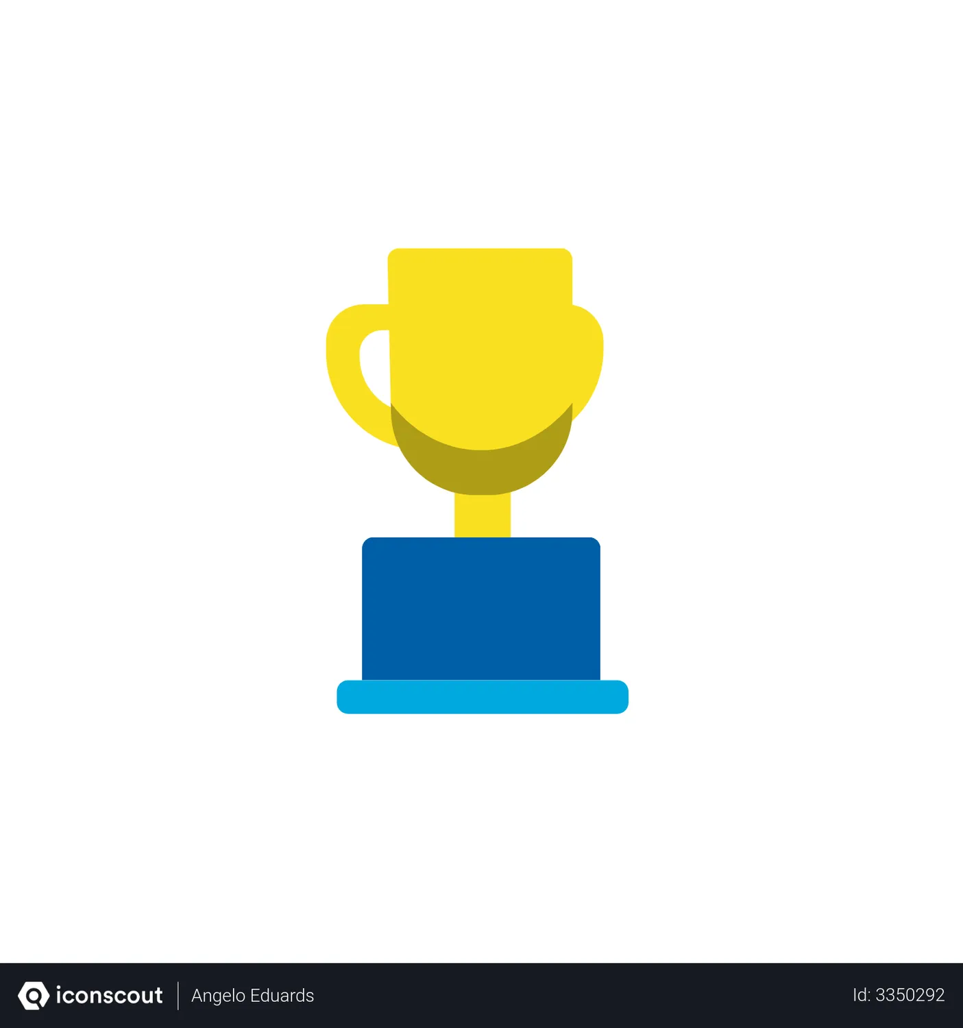 Free Basic Trophy Animated Icon download in JSON, LOTTIE or MP4 format