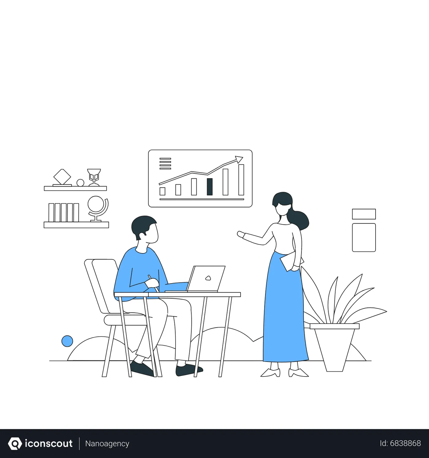 free-business-plan-animated-illustration-download-in-json-lottie-or