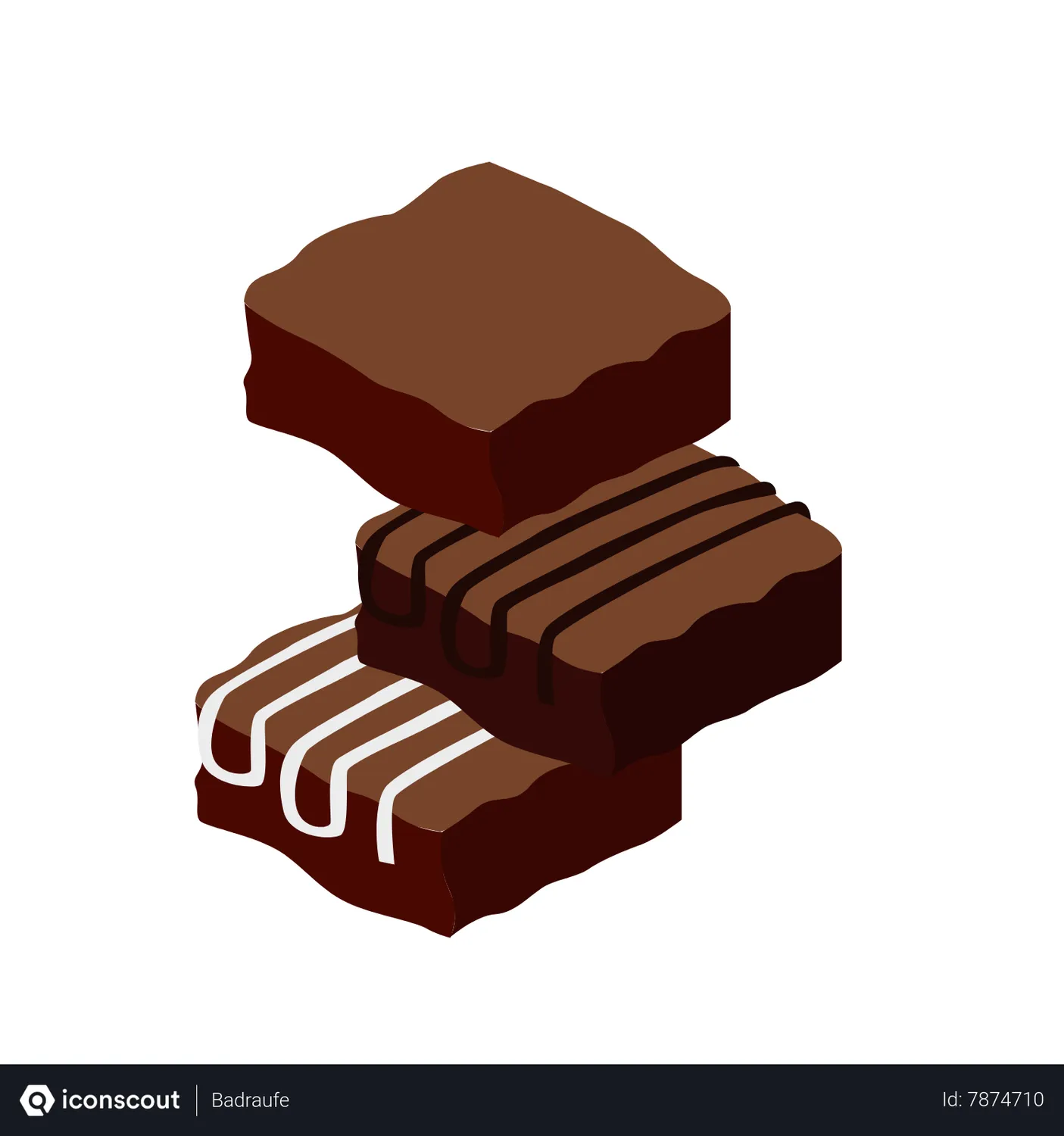 Free Brownies Animated Icon - Free Download Food & Drink Animated Icons ...