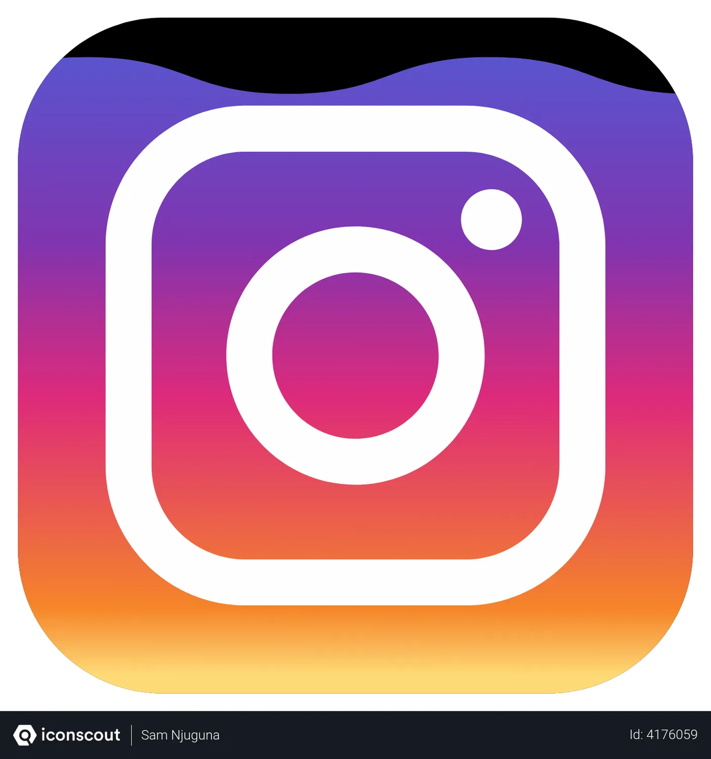 Free Instagram Logo Animated Logo download in JSON, LOTTIE or MP4 format