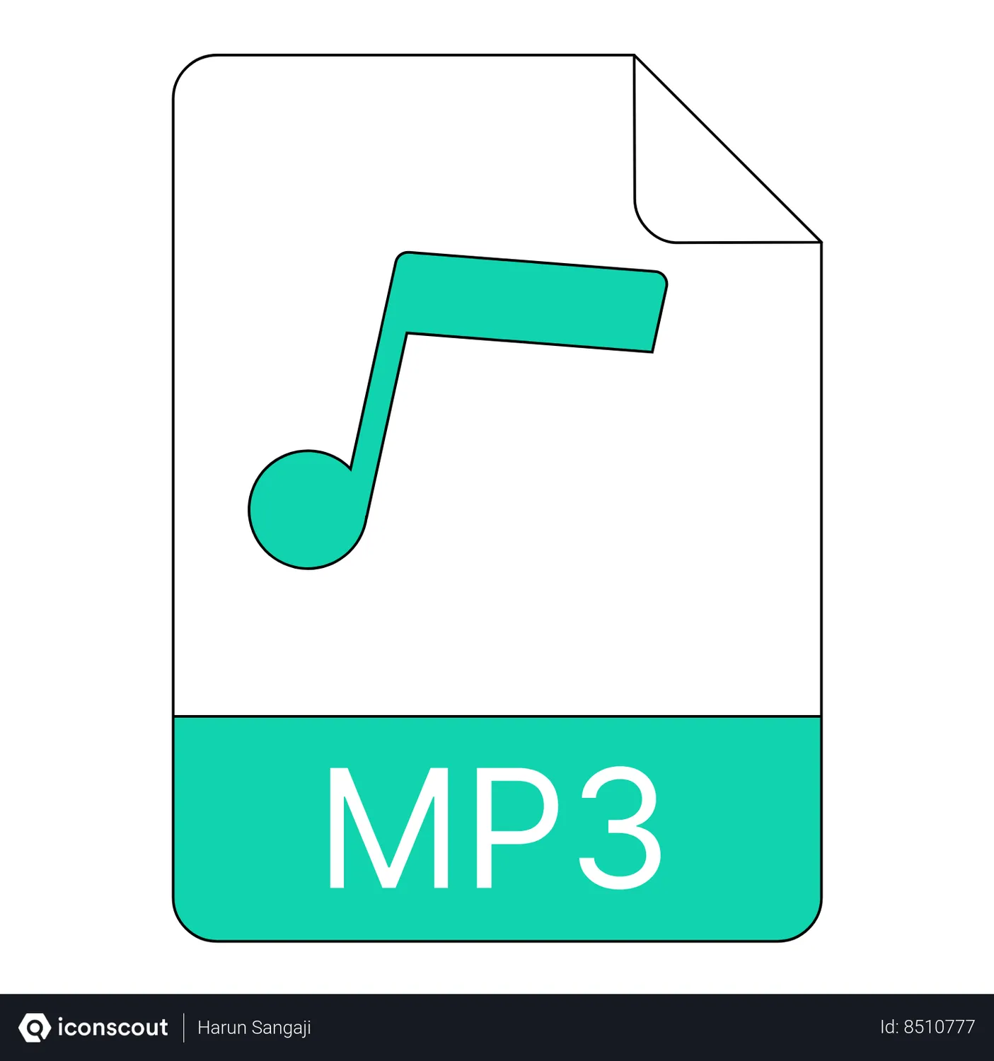 Free Mp3 File Animated Icon download in JSON, LOTTIE or MP4 format