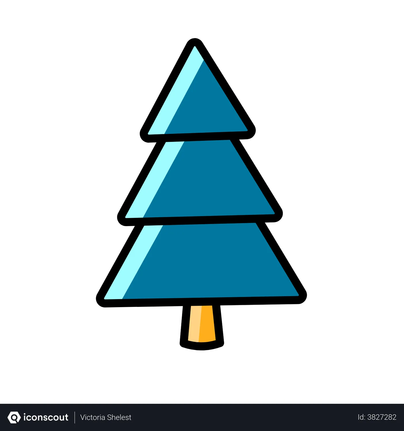 Free Pine Tree Animated Icon - Free Download Festival & Days Animated ...