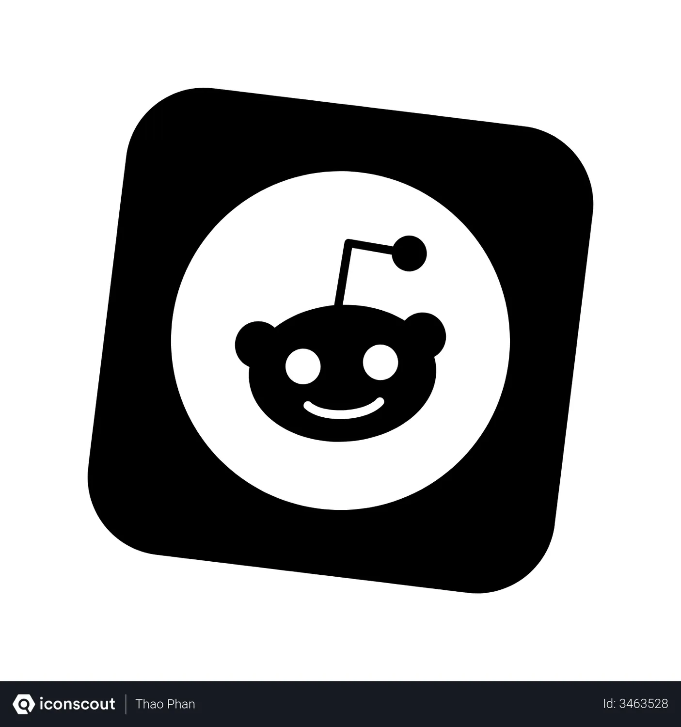 Free Reddit Logo Animated Logo download in JSON, LOTTIE or MP4 format