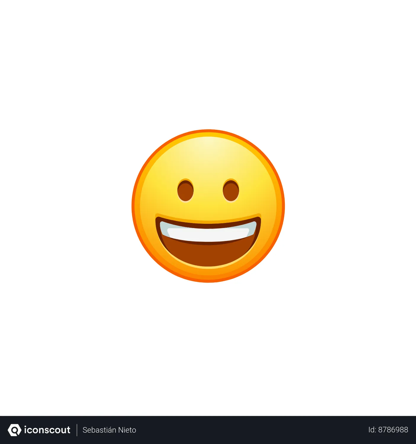 Free Smile face emoji Emoji Animated Icon download in JSON, LOTTIE or ...