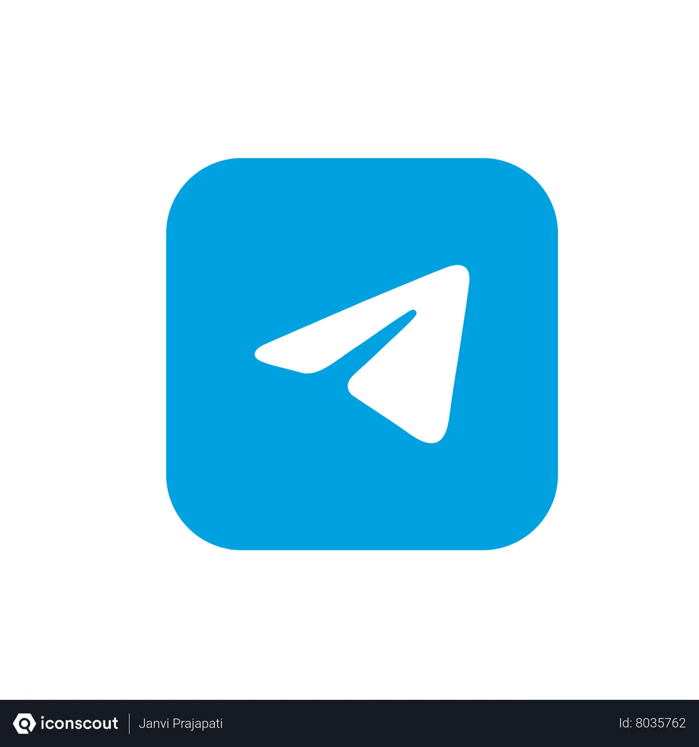 Free Telegram Logo Animated Logo download in JSON, LOTTIE or MP4 format