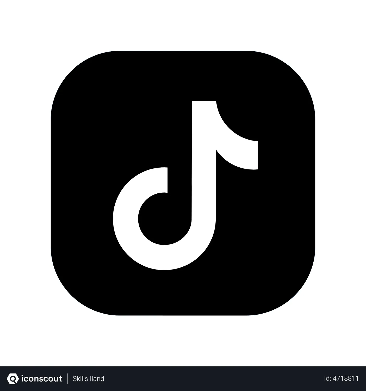 Free Tiktok Logo Animated Logo download in JSON, LOTTIE or MP4 format