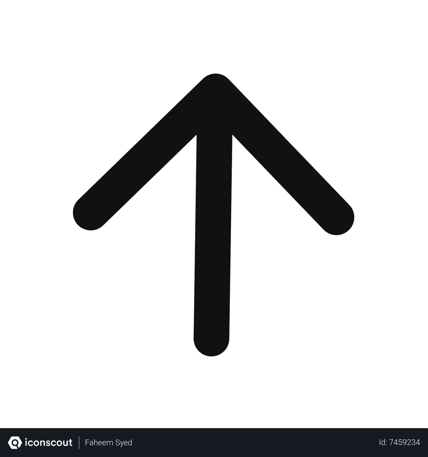 Free Up Arrow Animated Icon download in JSON, LOTTIE or MP4 format