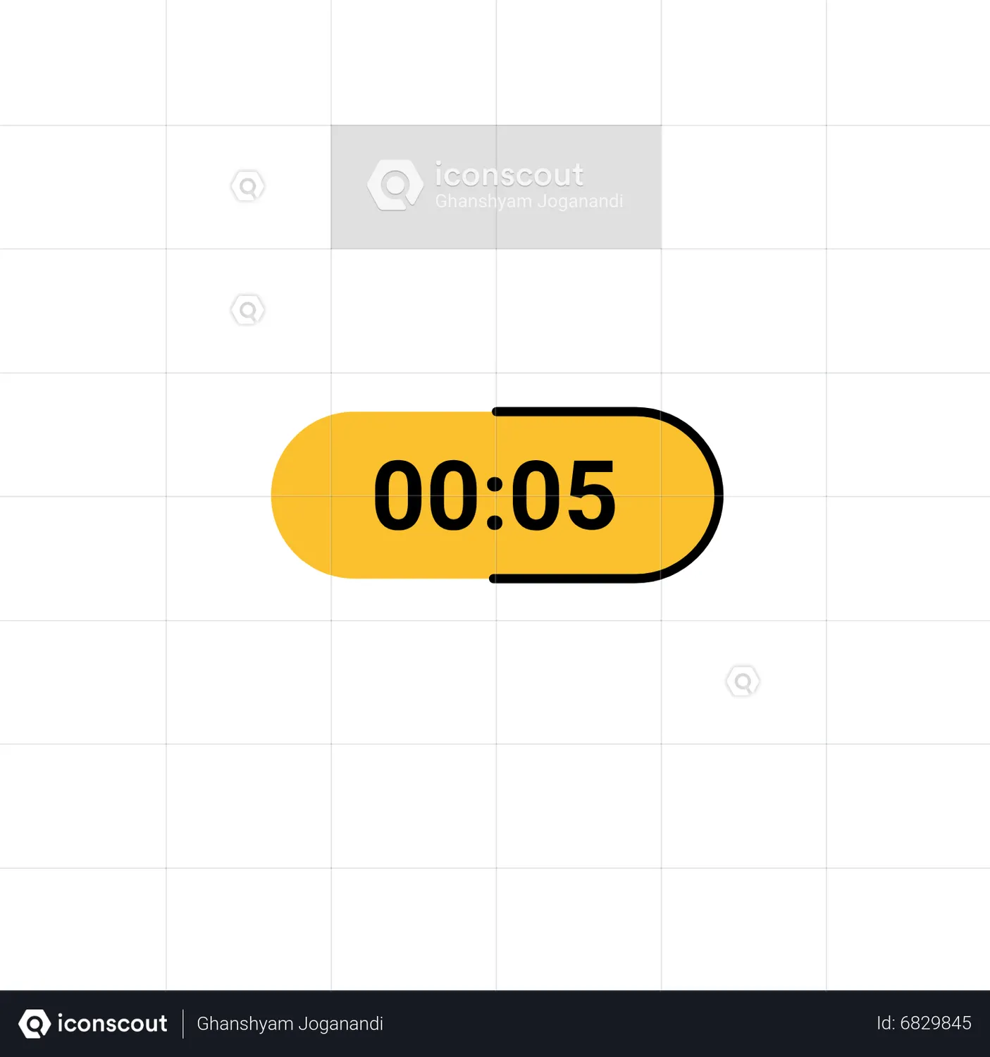 10 Seconds Timer Stop Watch Animated Icon Free Download User