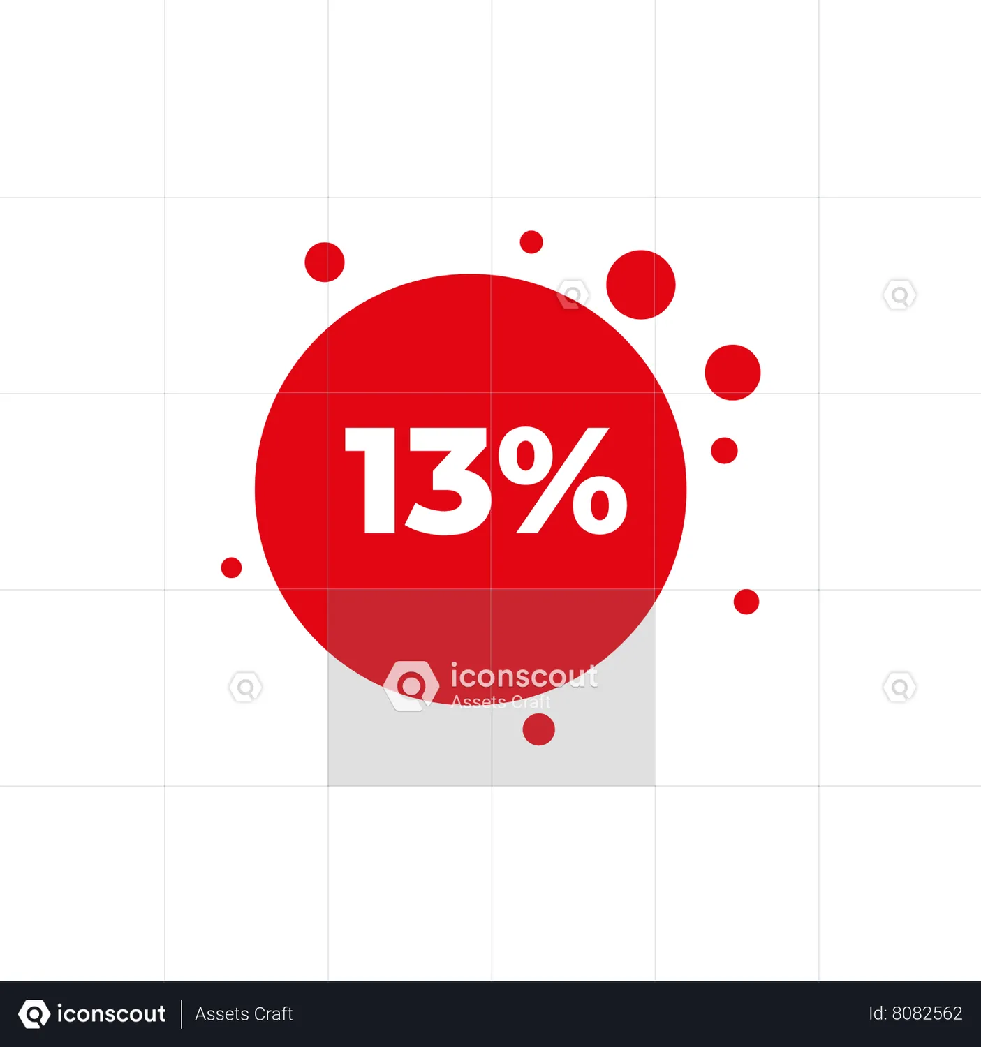 13-percentage-tag-animated-icon-download-in-json-lottie-or-mp4-format