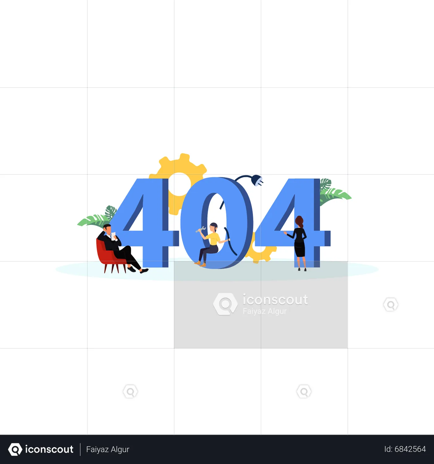 404 Page Non Trouvée Animation - Téléchargement gratuit Conception et développement Animations | IconScout