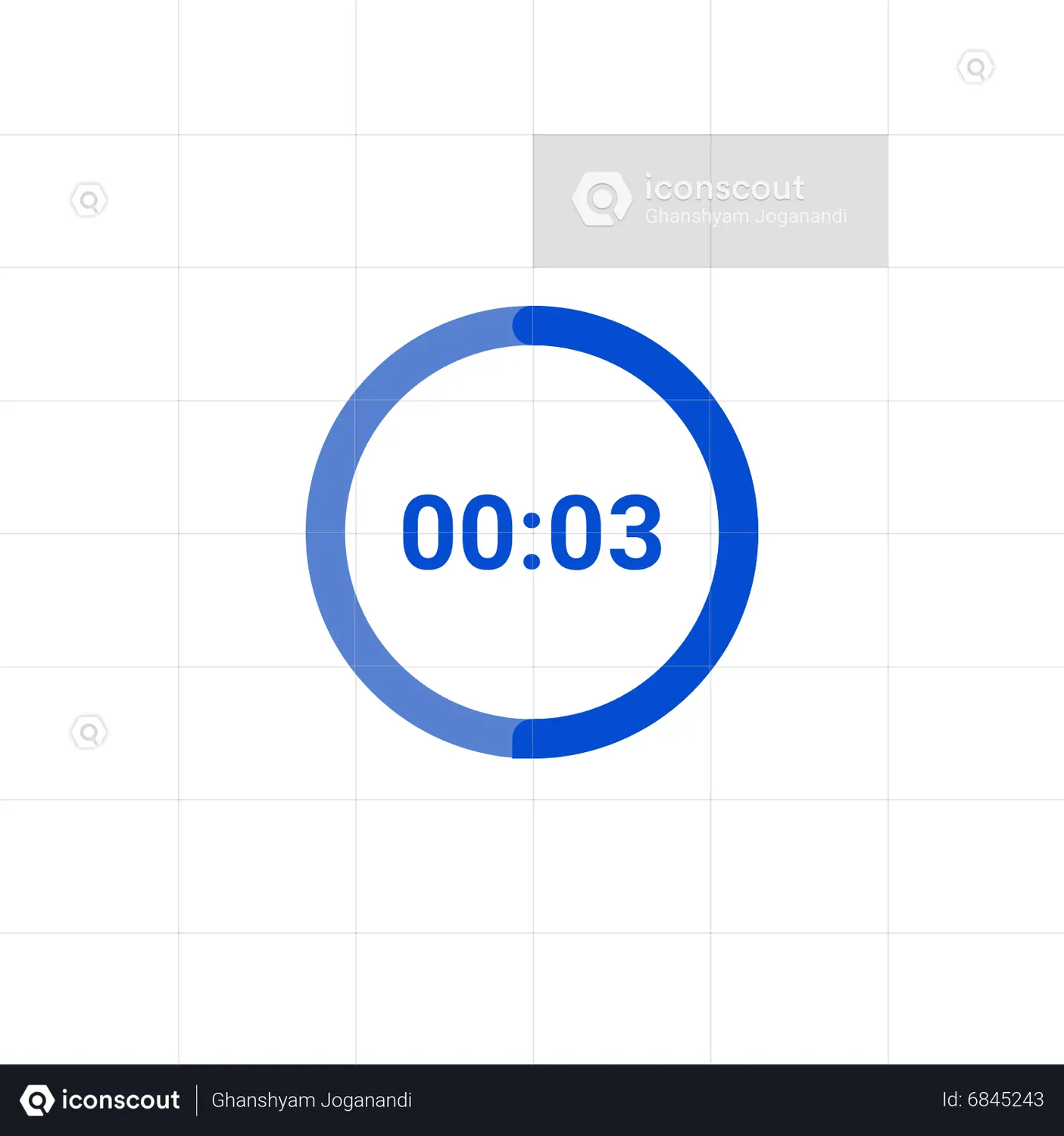 5 Second Timer Stopwatch Animated Icon - Free Download Sign & Symbols ...
