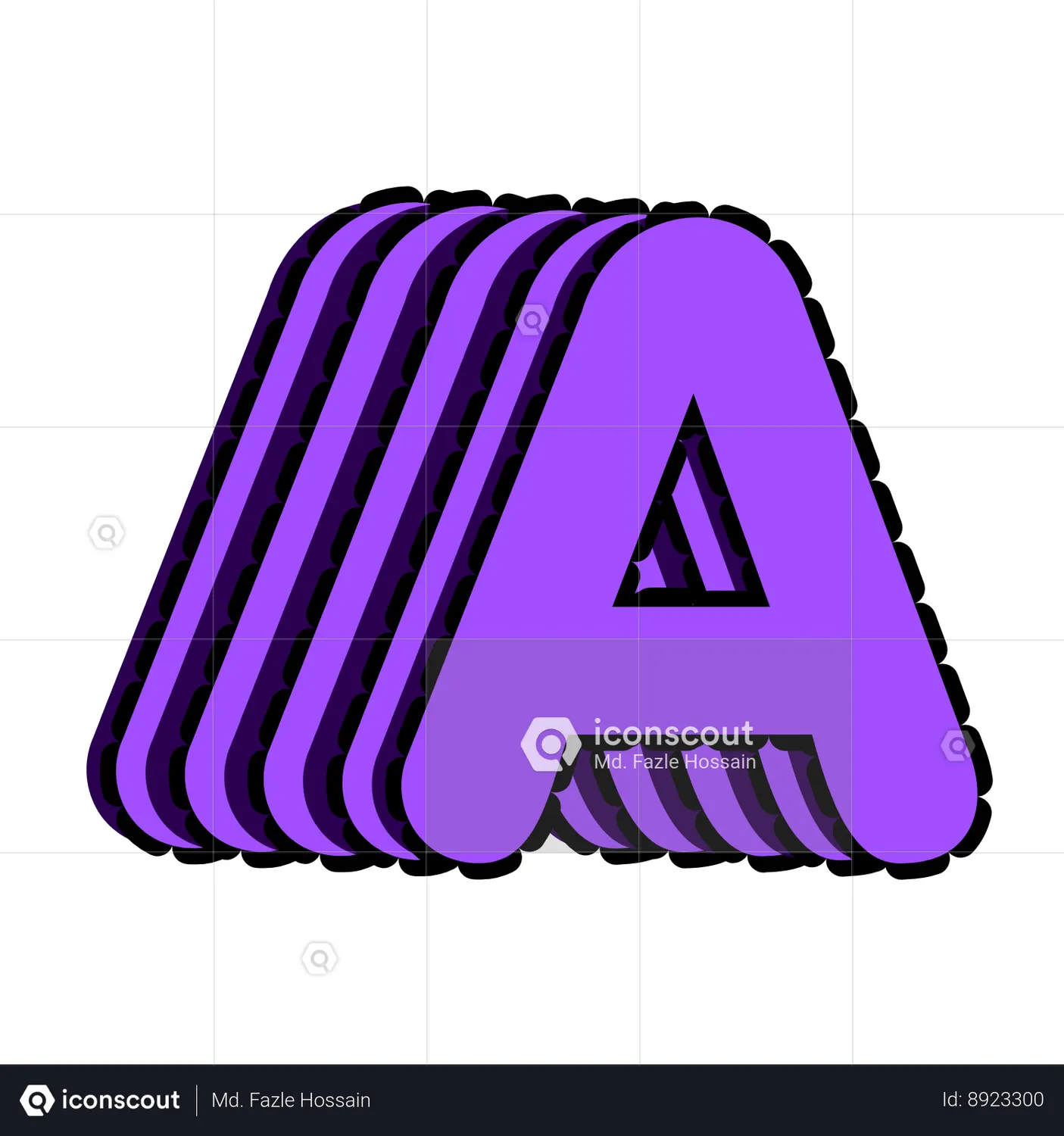 A Small Alphabet Animated Icon download in JSON, LOTTIE or MP4 format