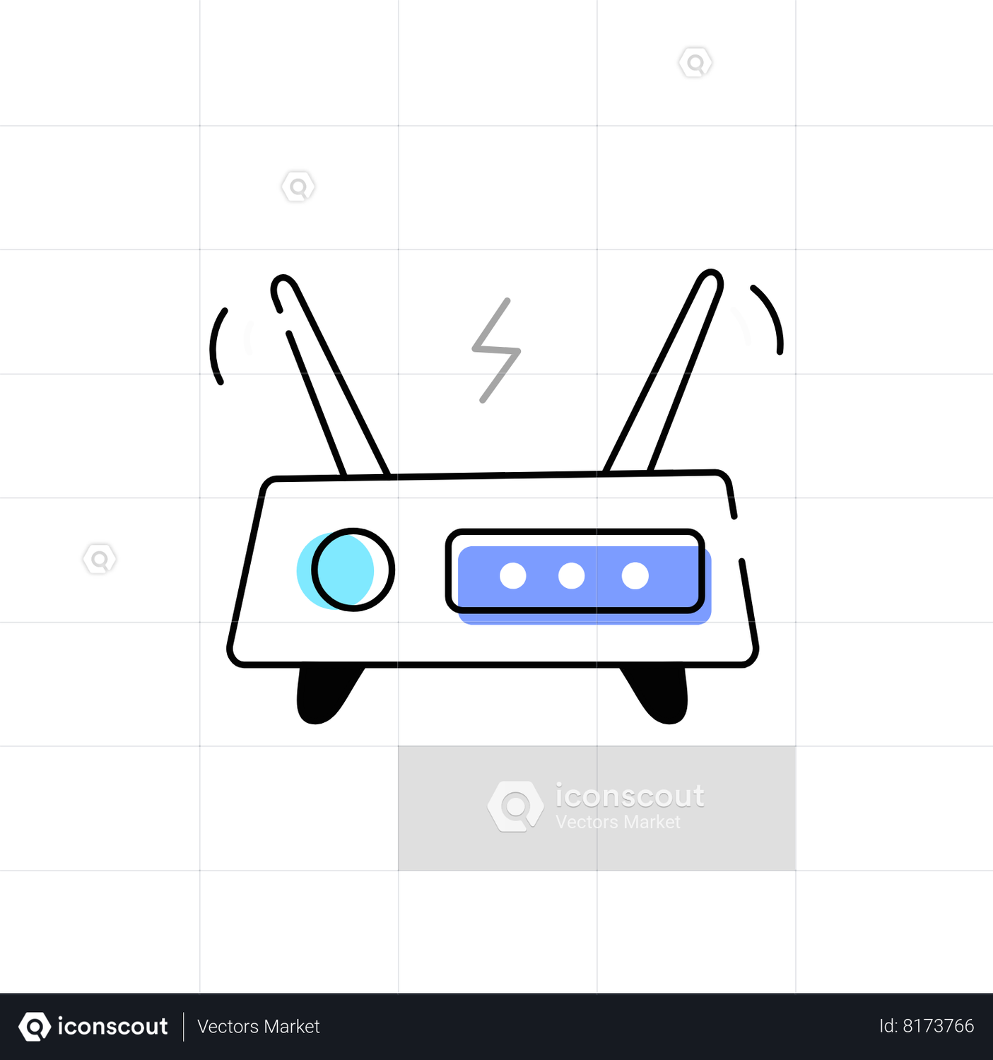Access Point Animation by Vectors Market | LottieFiles