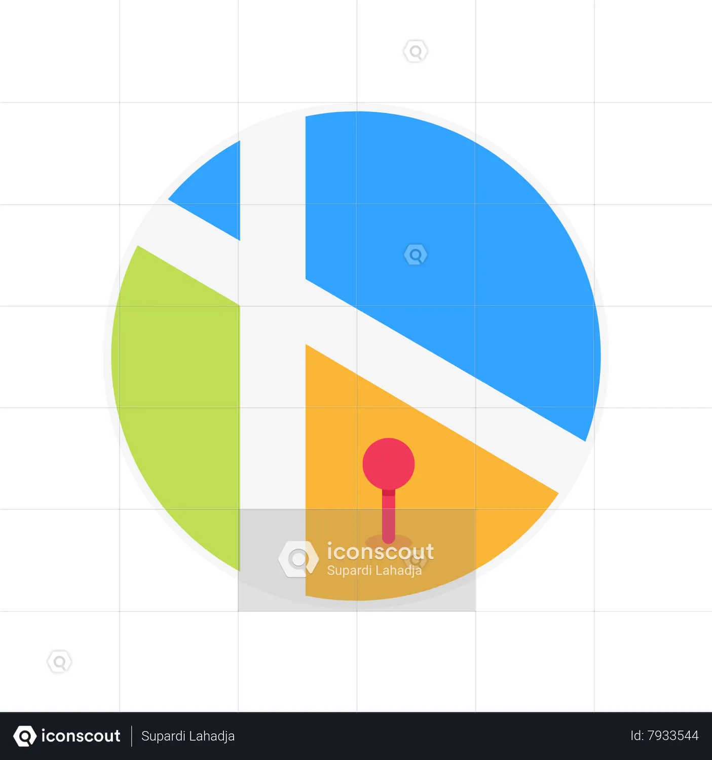 Add Pin Location Animated Icon download in JSON, LOTTIE or MP4 format