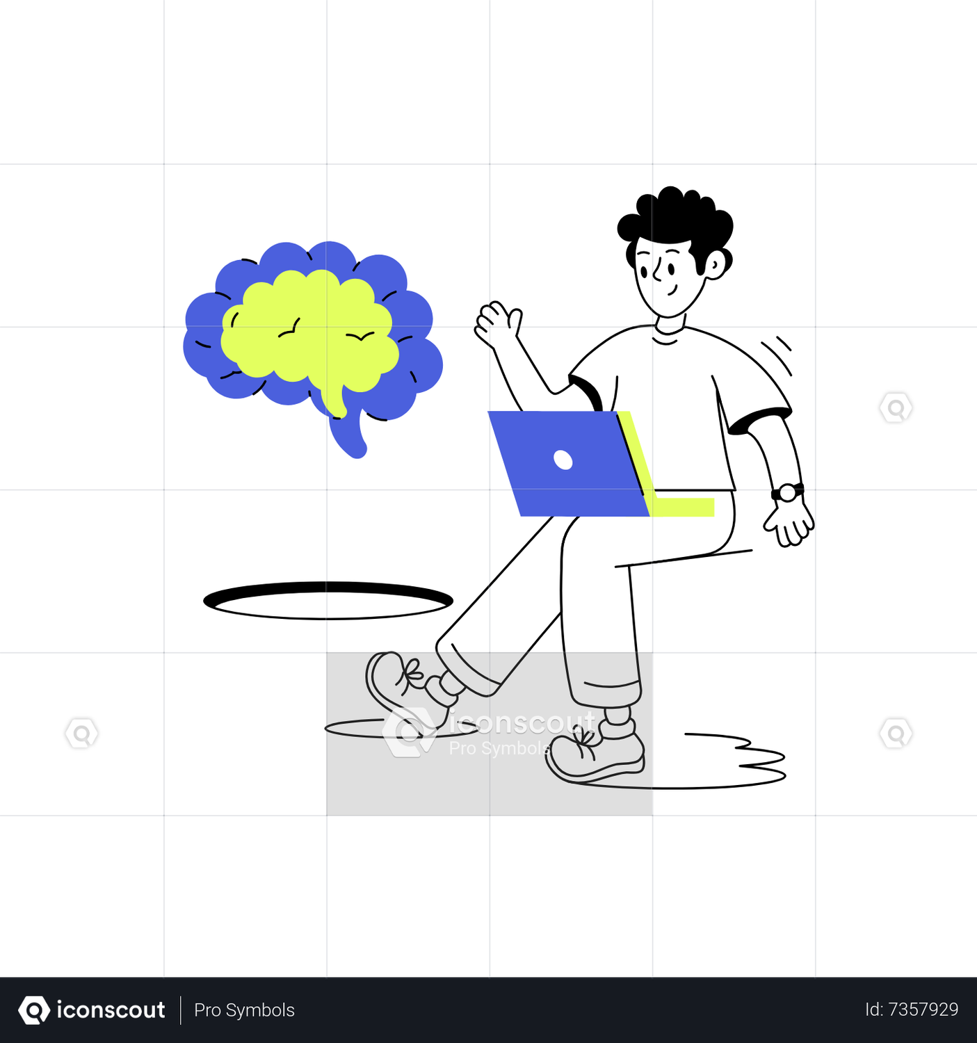AI Learning Animation by Prosymbols | LottieFiles