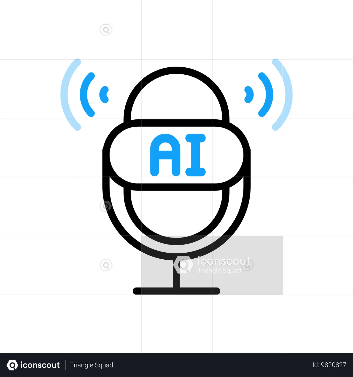 Ai Recording Animated Icon - Free Download Science & Technology ...