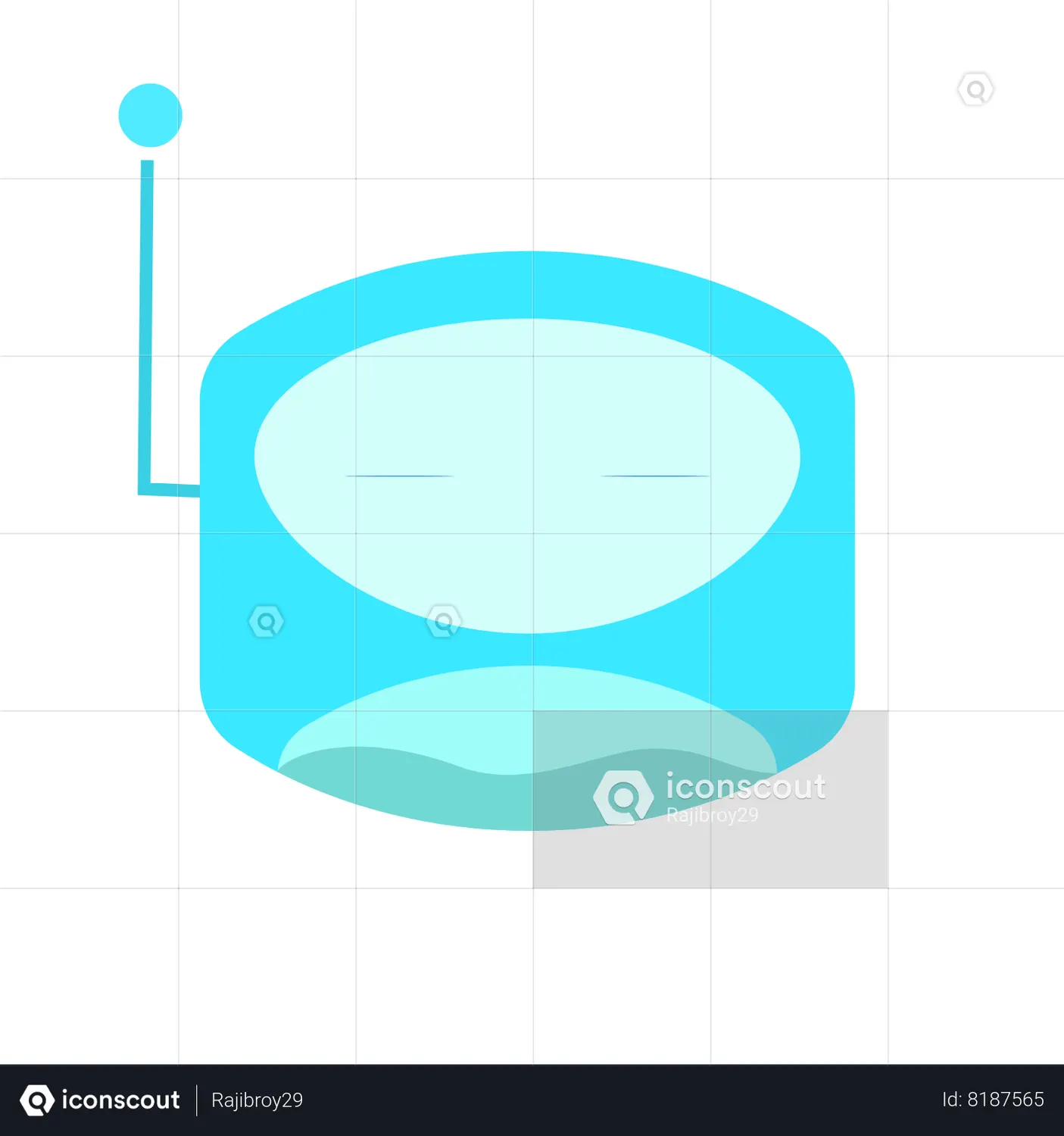 Ai Robot Animated Icon - Free Download Science & Technology Animated