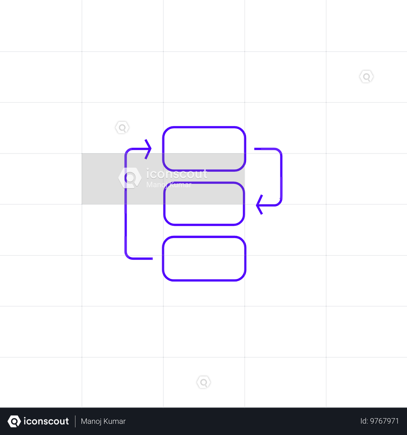 AI workflow Animation by Manoj Kumar | LottieFiles