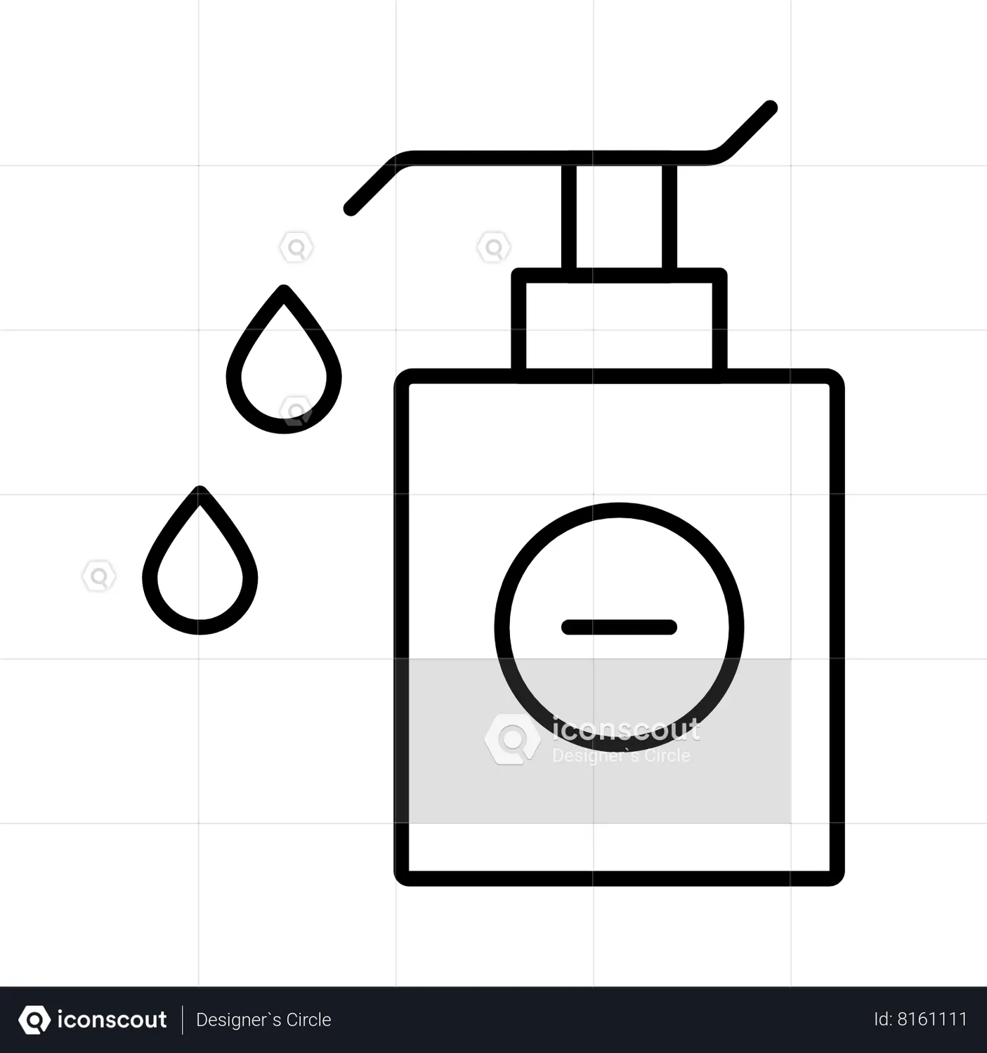 Alcohol Based Sanitizer Animated Icon download in JSON, LOTTIE or MP4
