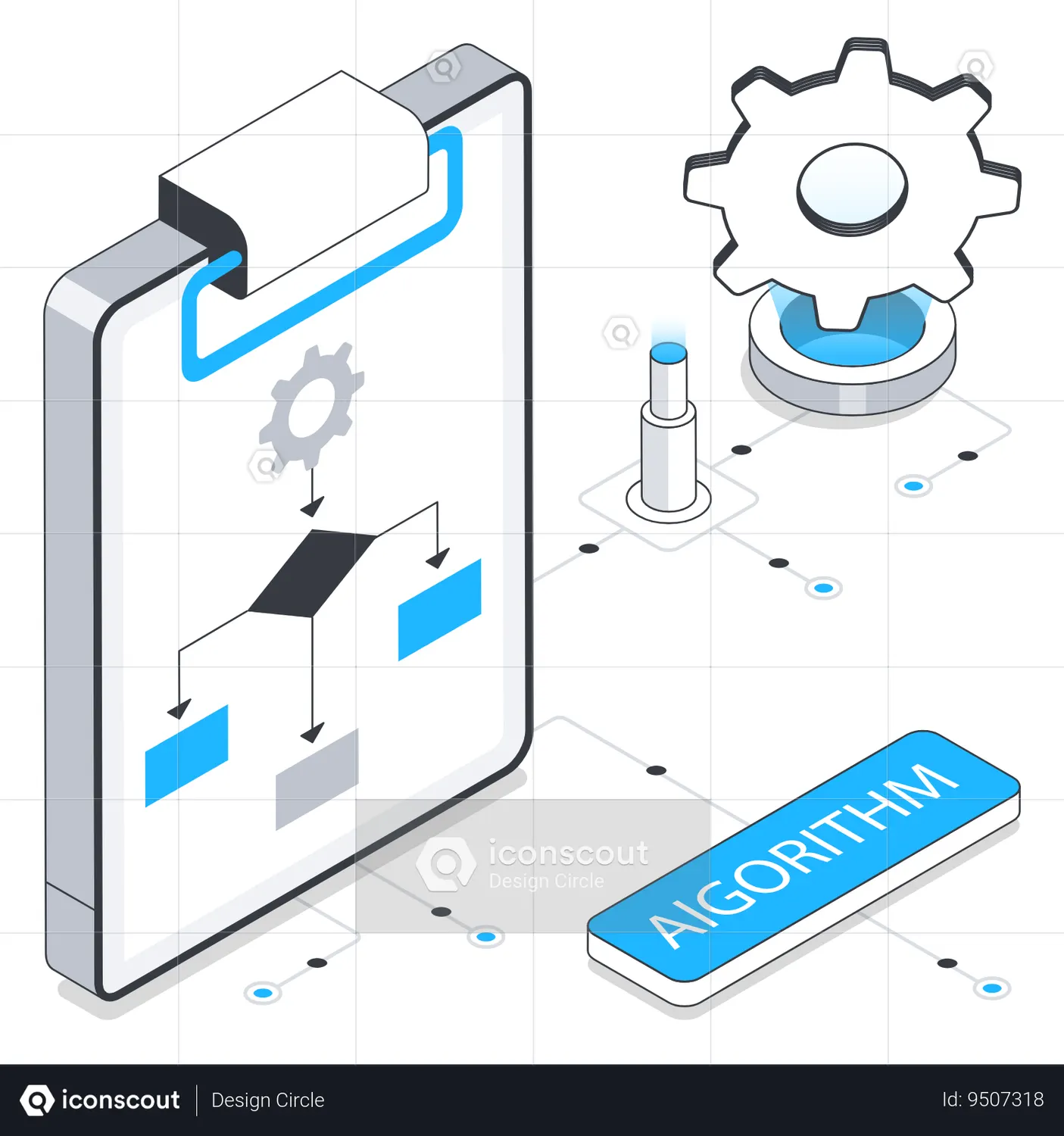 Algorithm Animation - Free Download Business Animations | IconScout