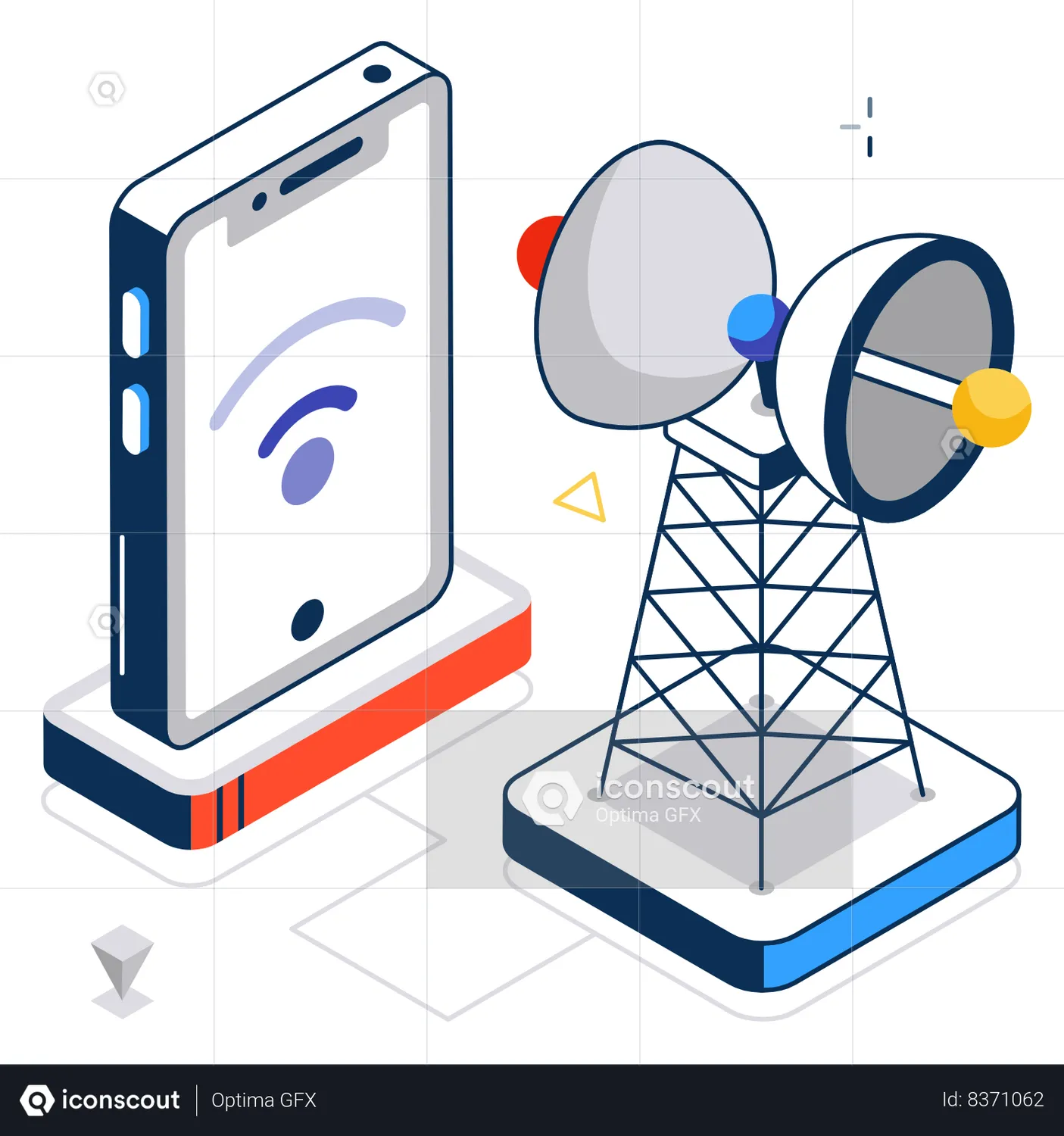 Antenna Signal Animation - Free Download Network & Communication ...