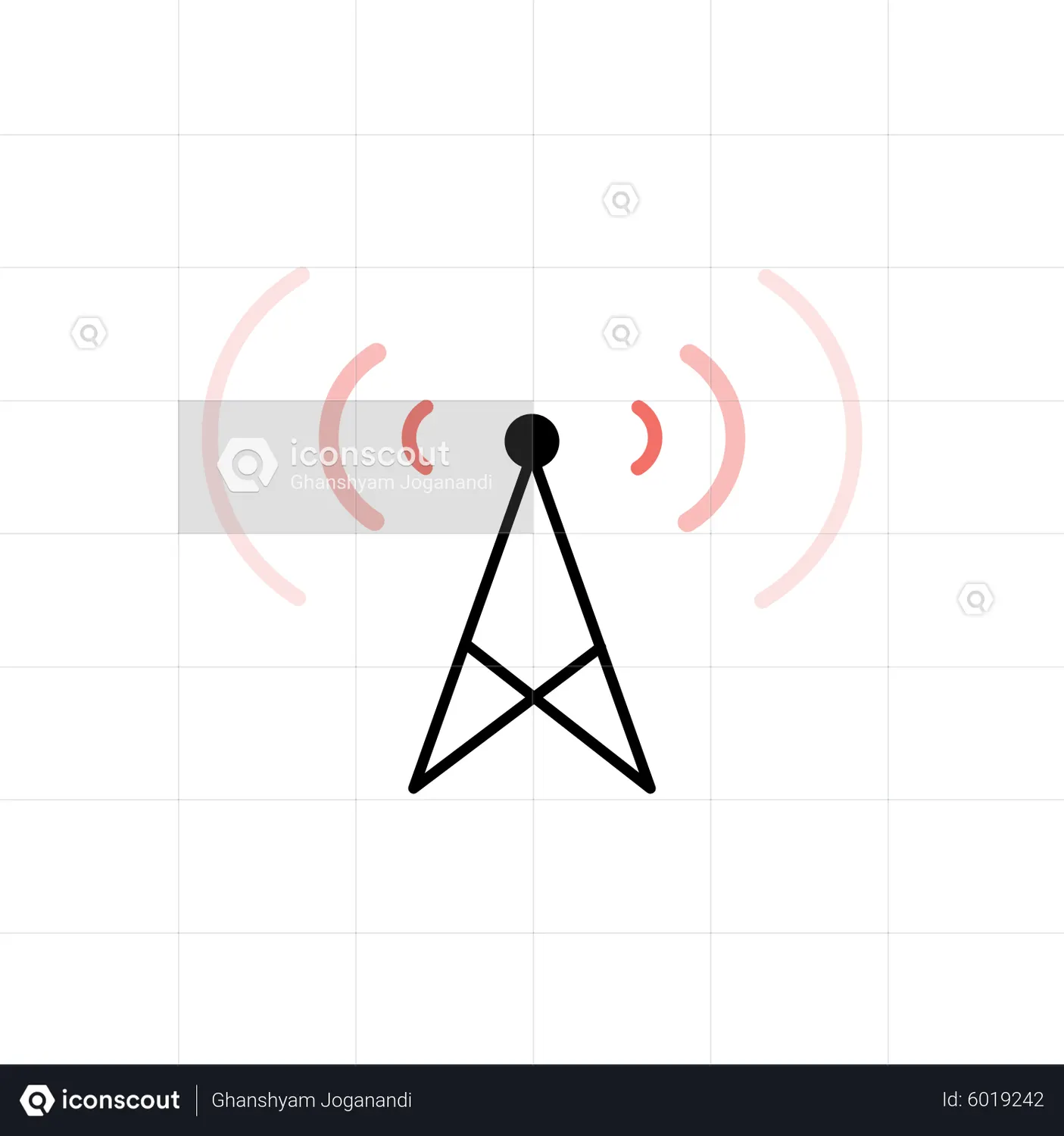Antenna Signal Animated Icon Free Download User Interface Animated