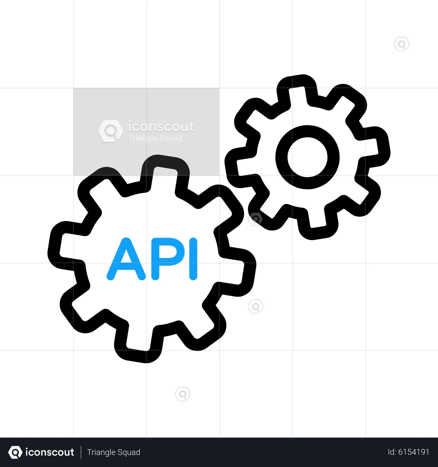 Api Animated Icon download in JSON, LOTTIE or MP4 format