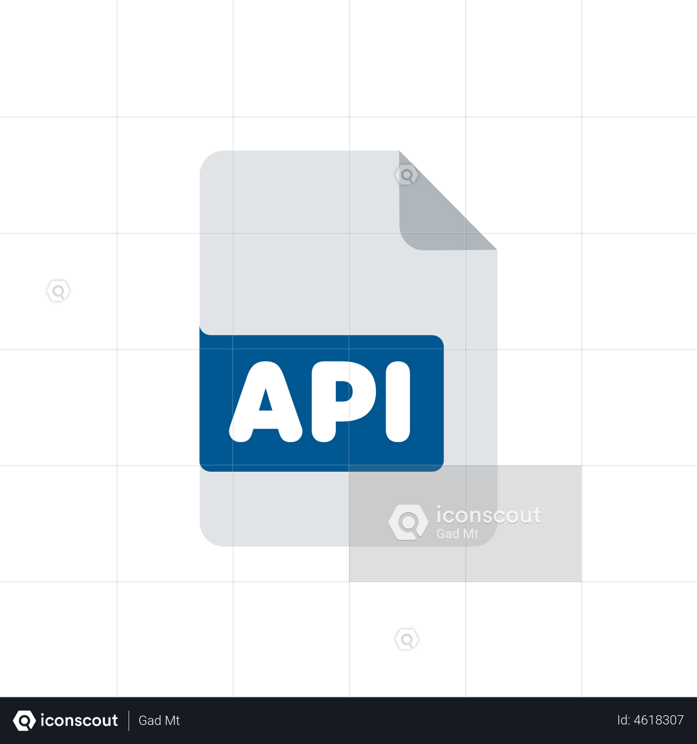 API File Extension Animation by Gad Mt | LottieFiles