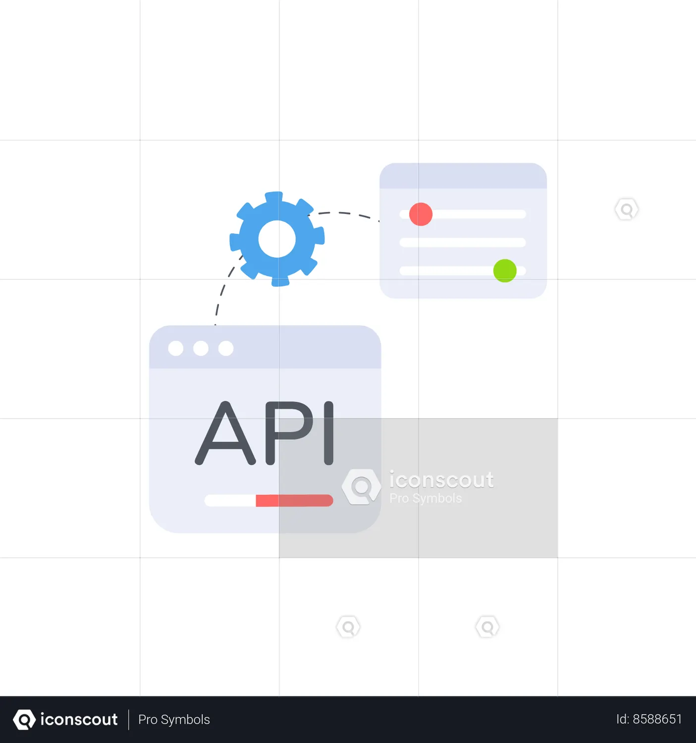 API Integration Animated Icon - Free Download Design & Development ...
