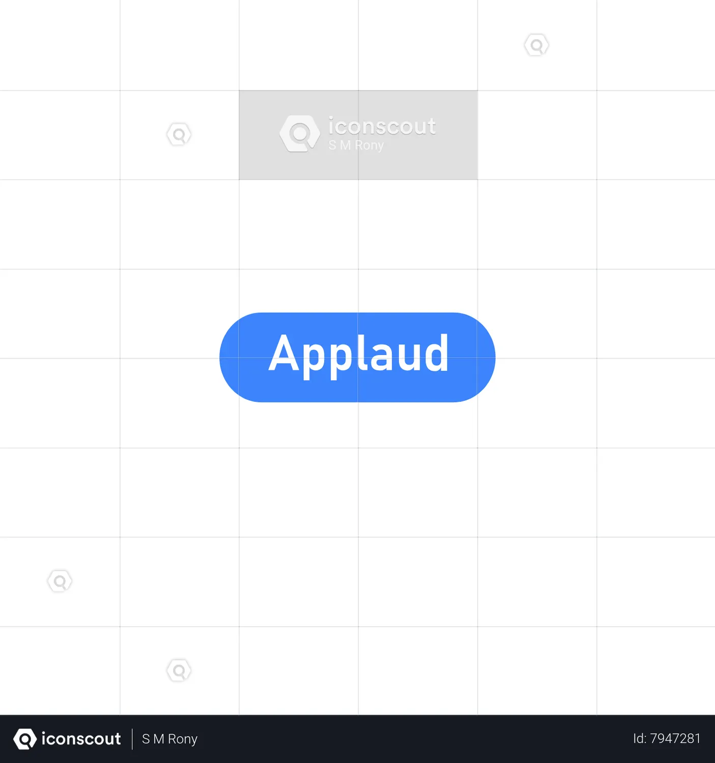 Applaud Animated Icon download in JSON, LOTTIE or MP4 format