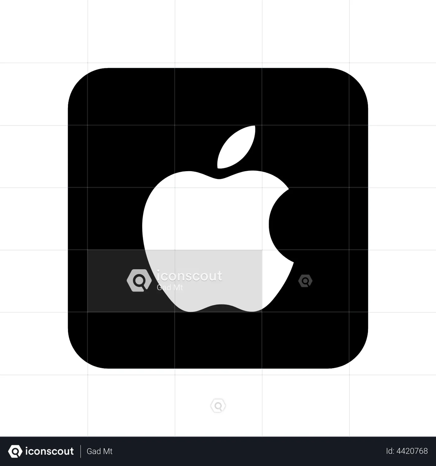 Apple Company Logo Logo Animated Logo download in JSON, LOTTIE or MP4 ...