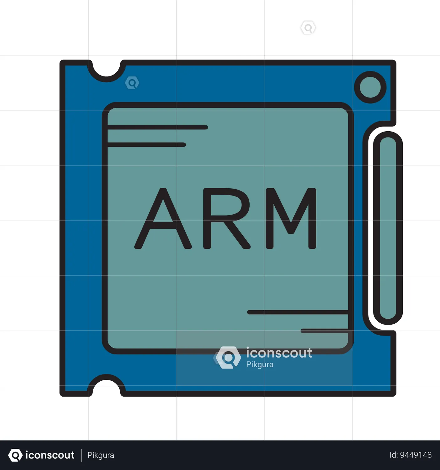 Arm cpu animated icon free download appliances animated icons iconscout