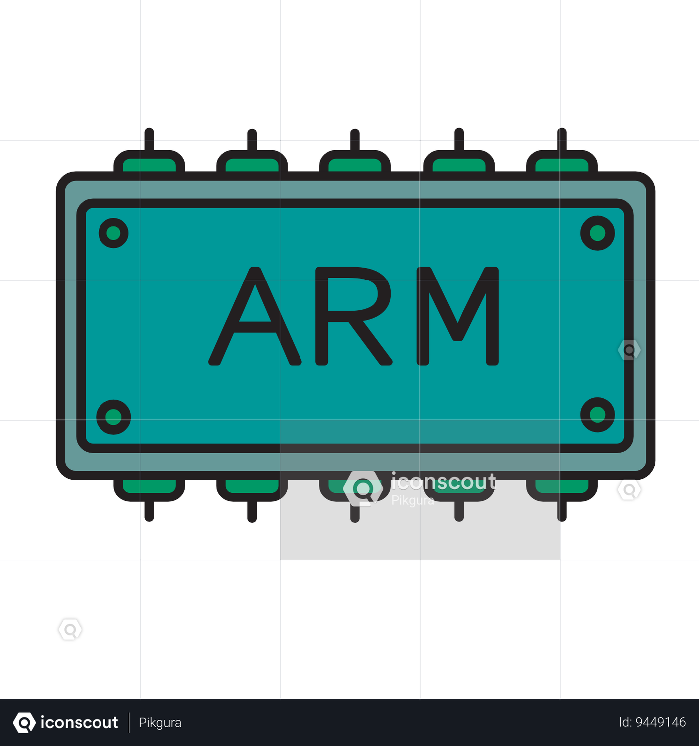 Arm processor animation by pikgura lottiefiles