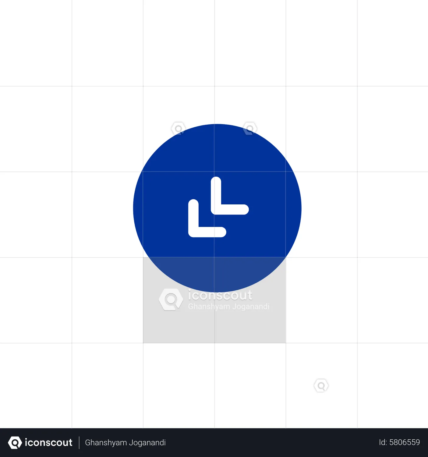 Arrow Bottom Left Animated Icon download in JSON, LOTTIE or MP4 format