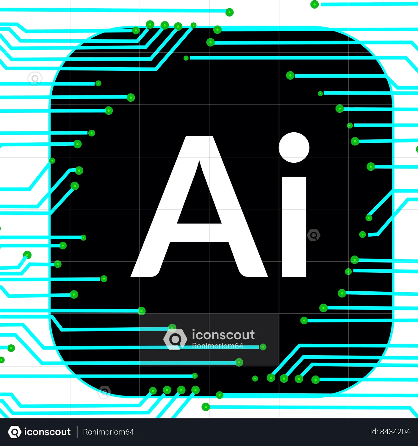 Artificial Intelligence Animated Icon download in JSON, LOTTIE or MP4 ...