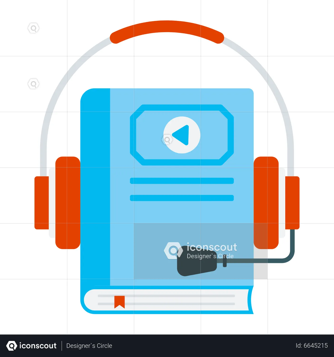 Audio Book Animated Icon - Free Download Business Animated Icons | IconScout