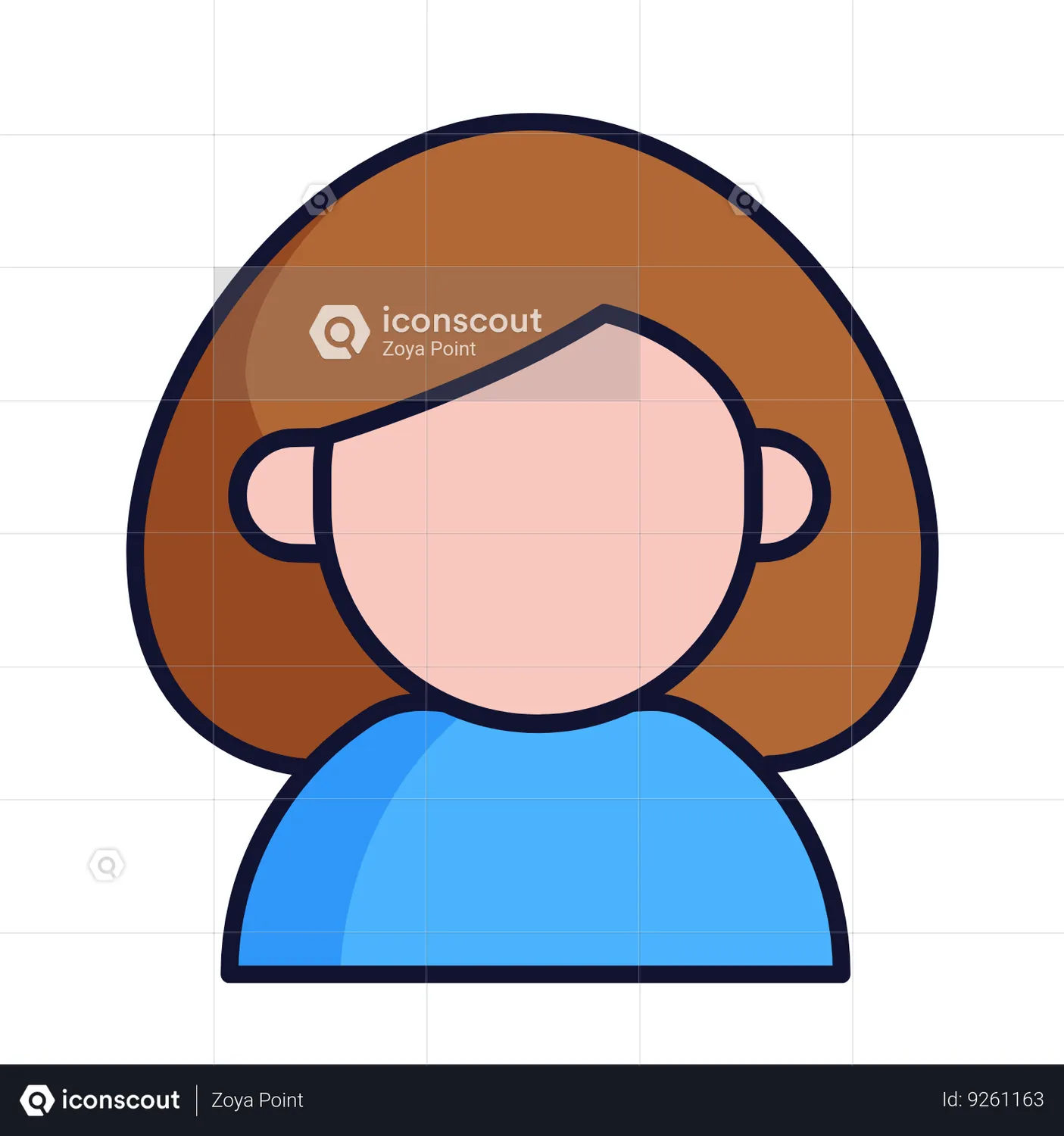 Avatar Woman Nodding Animated Icon - Free Download User Interface Animated  Icons | IconScout