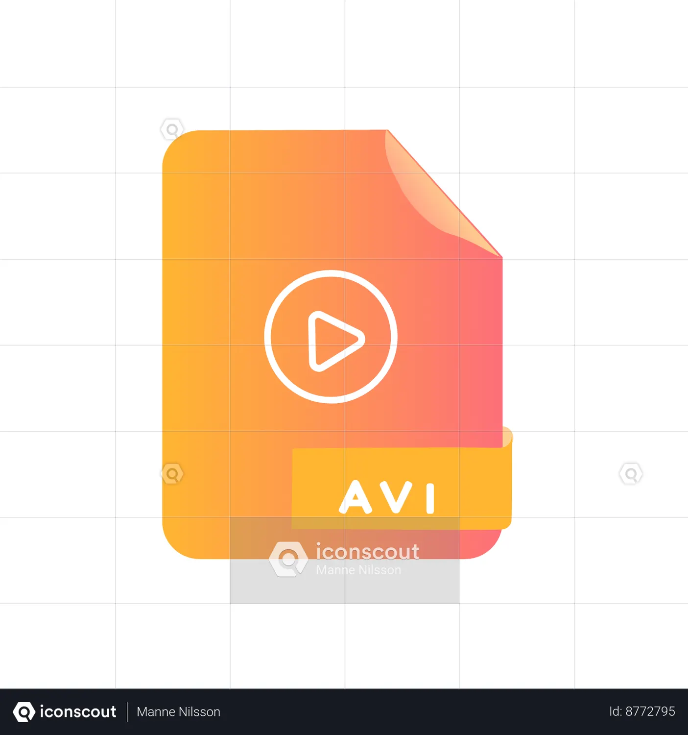 Avi File Animated Icon - Free Download Seo & Web Animated Icons | IconScout