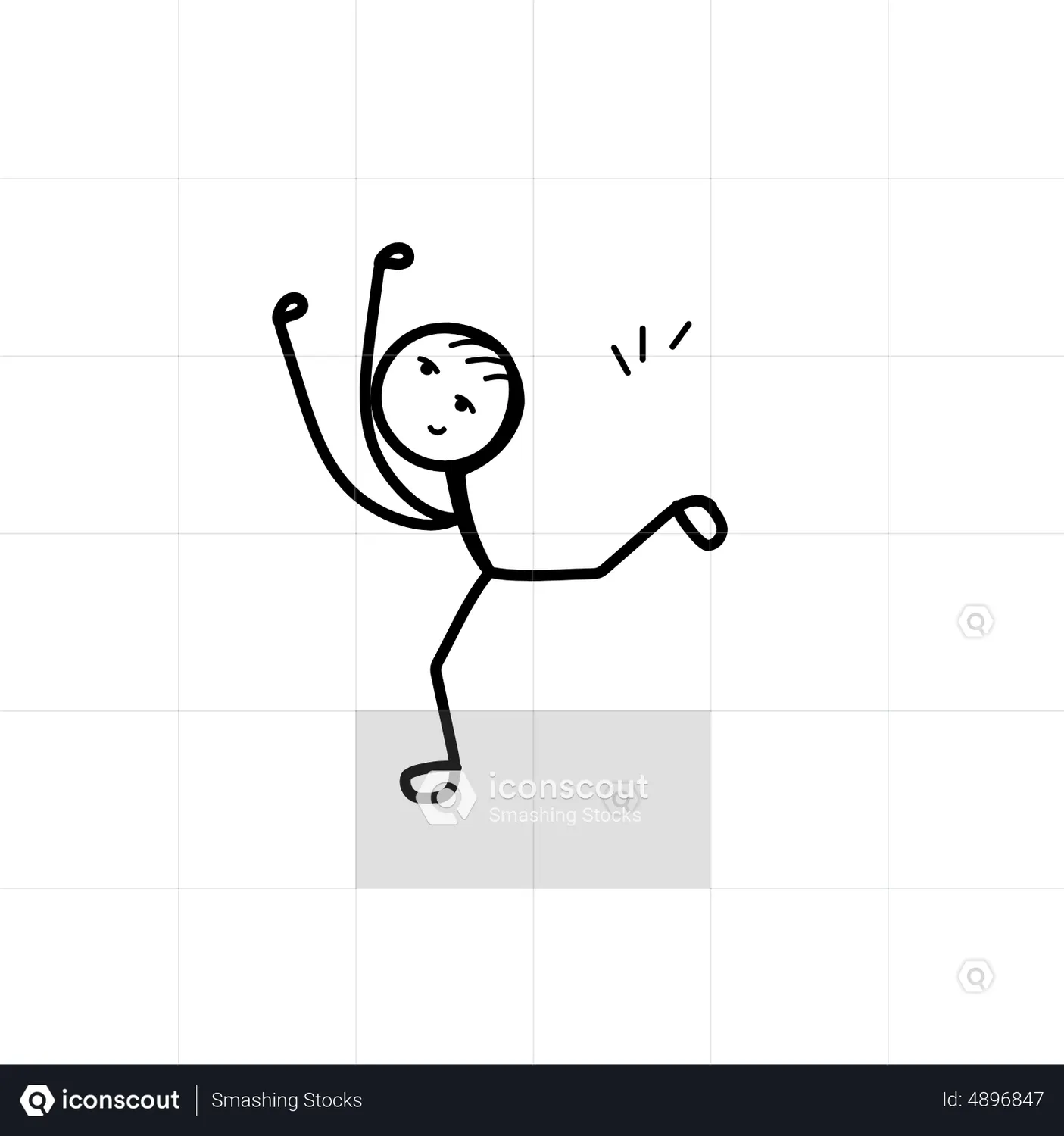 Ballet Dancing Animated Illustration download in JSON, LOTTIE or MP4 format