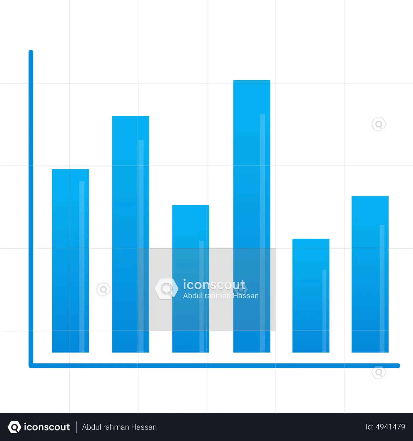 Bar Chart Animated Icon - Free Download Business Animated Icons | IconScout