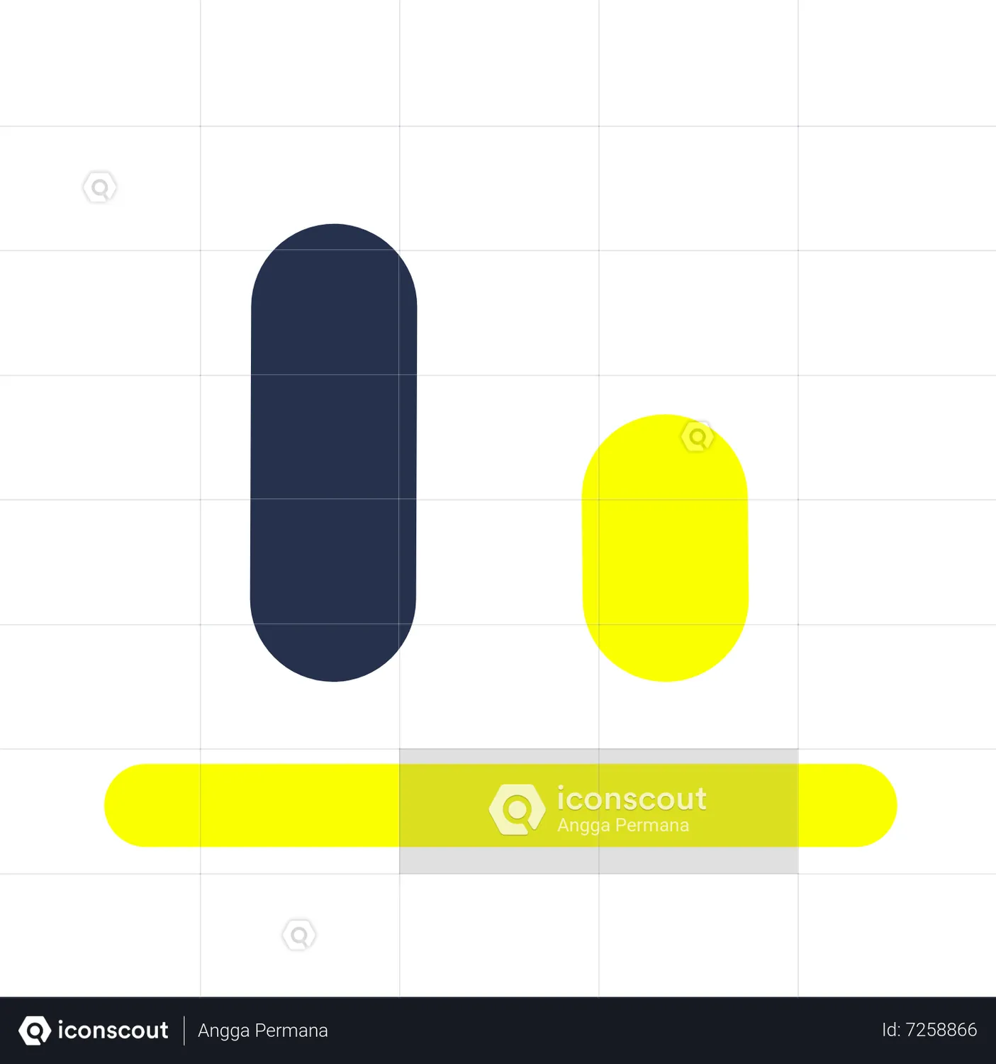 Bar Chart Animated Icon download in JSON, LOTTIE or MP4 format