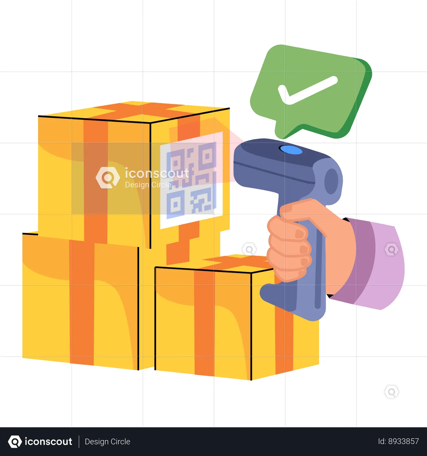 Barcode Scanner Animated Icon - Free Download Vehicle Animated Icons ...