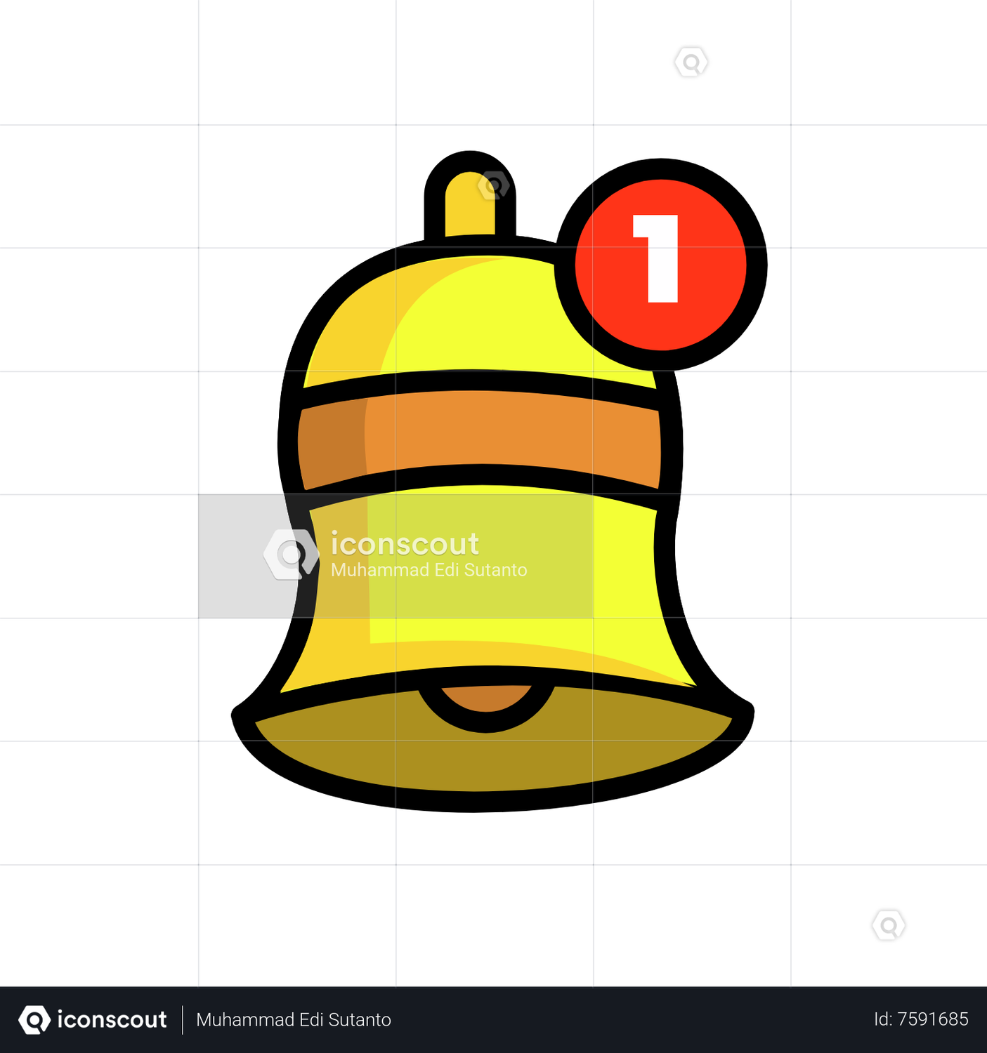 Bell Notification Animation by Muhammad Edi Sutanto | LottieFiles