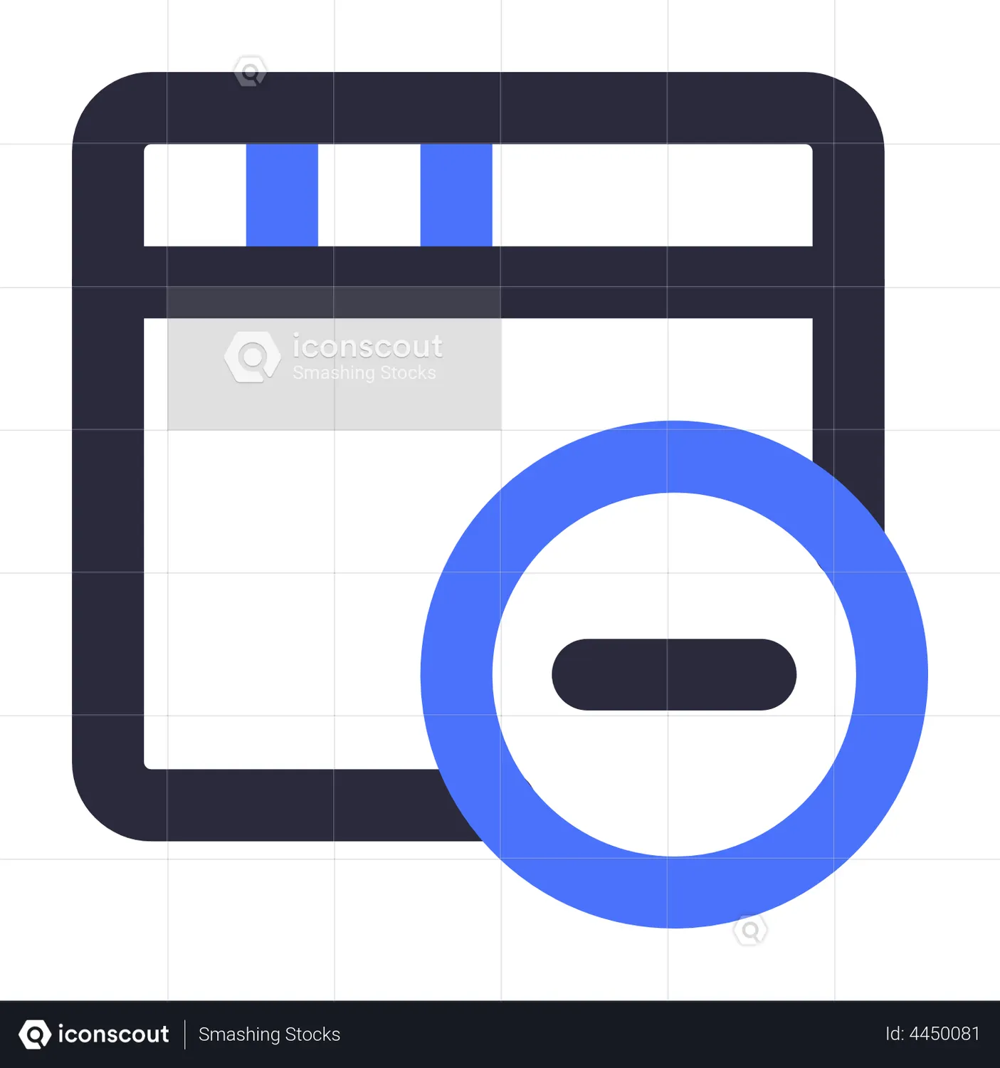 Blocked Website Animated Icon download in JSON, LOTTIE or MP4 format