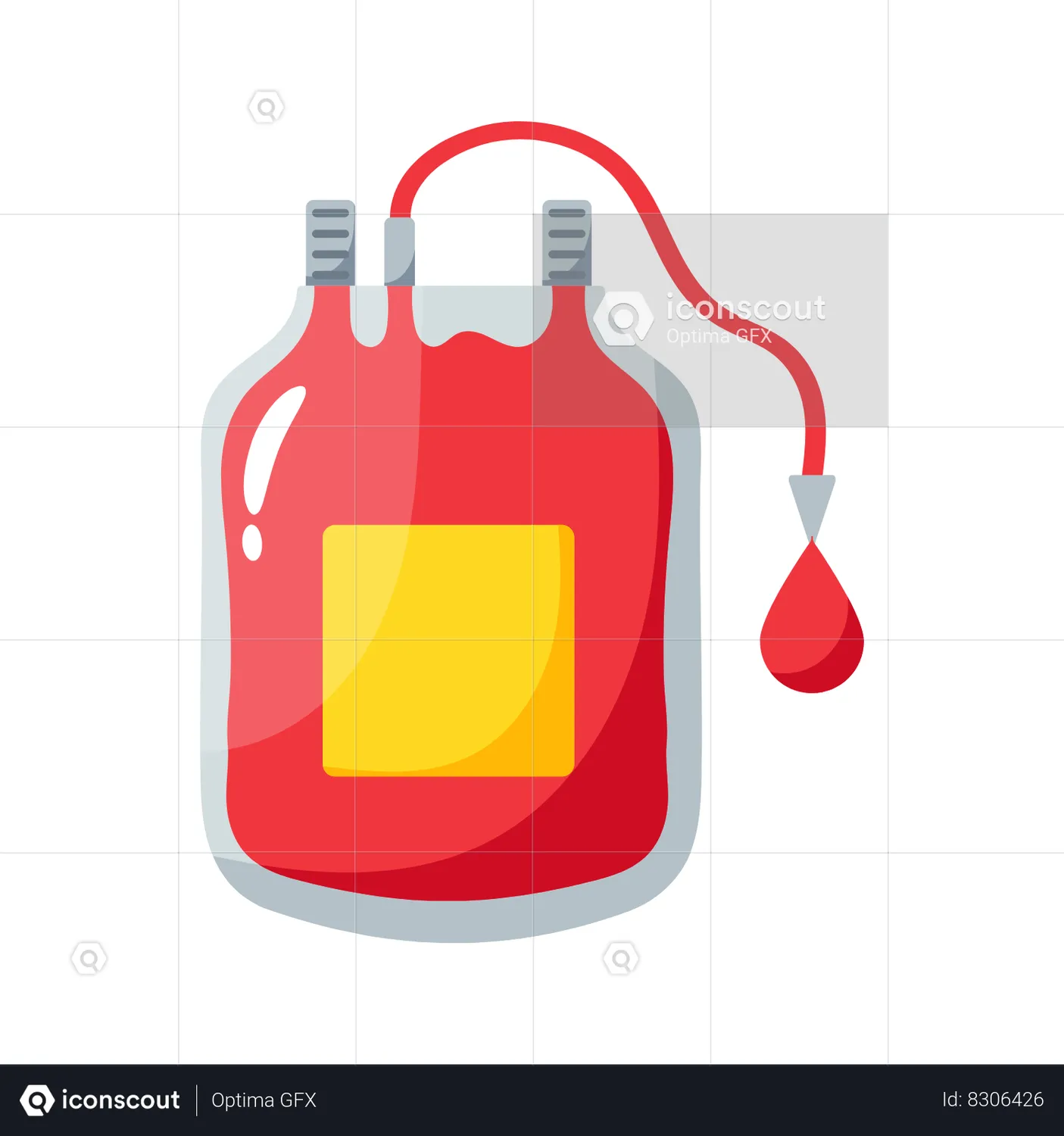 Blood bag Animated Icon download in JSON, LOTTIE or MP4 format