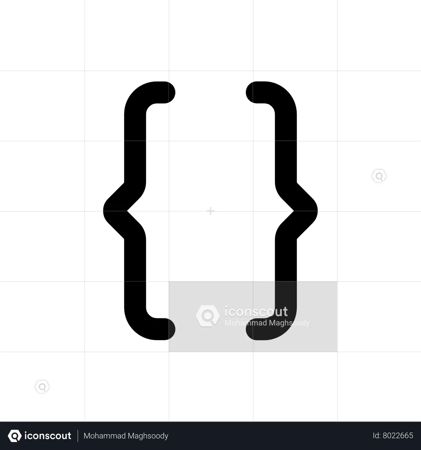 Brackets Add Animated Icon download in JSON, LOTTIE or MP4 format