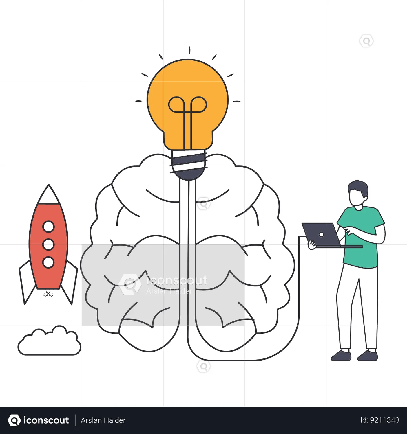 Brainstorming Animated Illustration Download In Json Lottie Or Mp4 Format Brainstorming Animated Illustration Download In Json Lottie Or Mp4 Format
