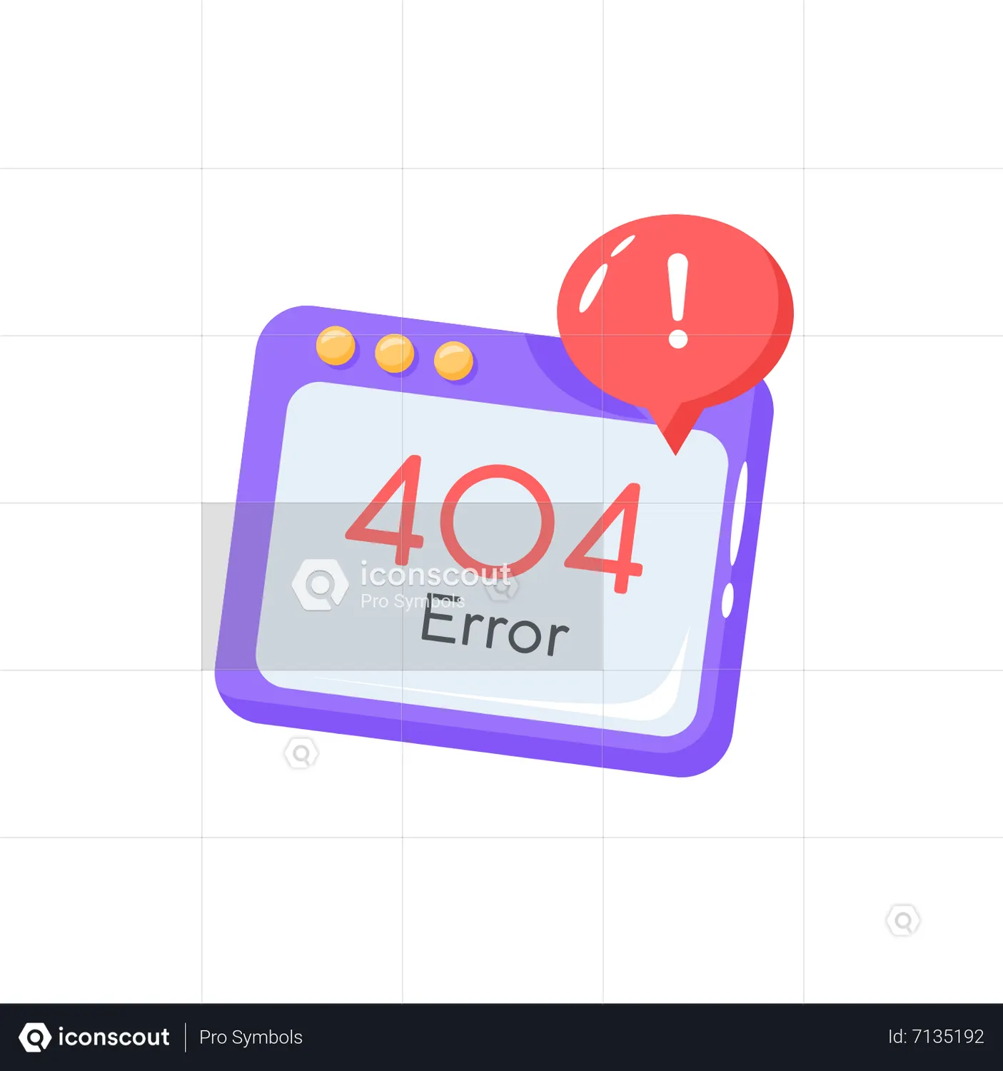 Browser Error Animated Icon - Free Download Crime & Security Animated ...