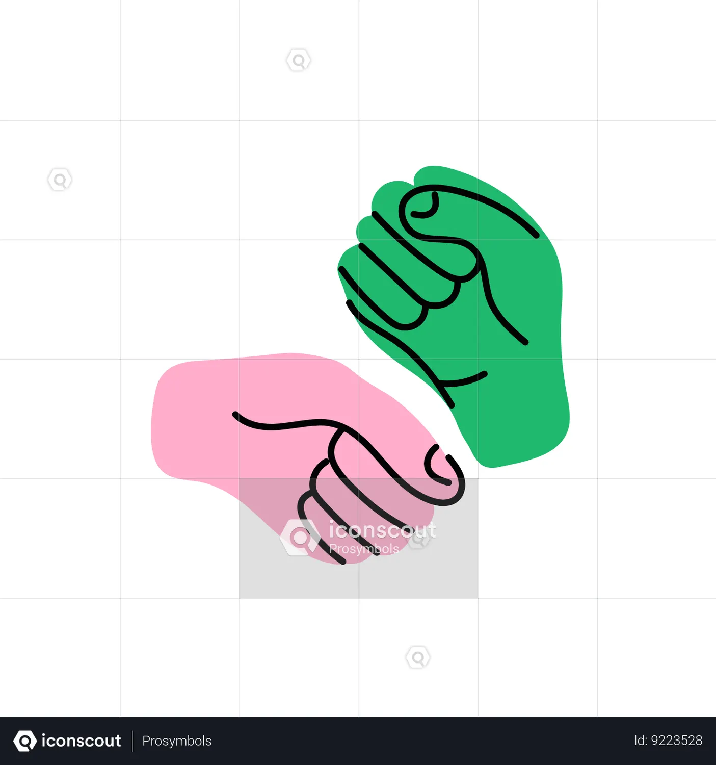 BSL Alphabet Animated Icon download in JSON, LOTTIE or MP4 format