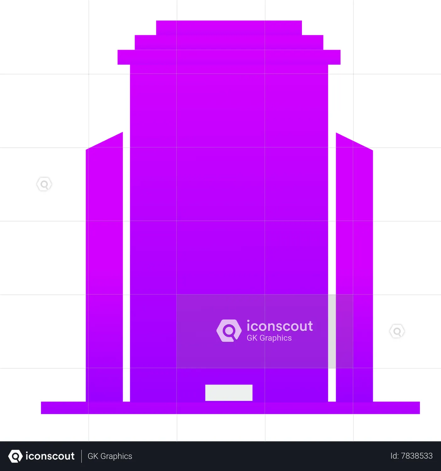 Building Animated Icon download in JSON, LOTTIE or MP4 format